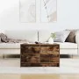 Mesa de centro con cajones roble ahumado 70,5x70x40 cm de , Mesas de centro - Ref: Foro24-3328412, Precio: 102,15 €, Descuent...