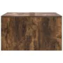 Mesa de centro con cajones roble ahumado 70,5x70x40 cm de , Mesas de centro - Ref: Foro24-3328412, Precio: 102,15 €, Descuent...