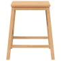 Sillas de bar 2 uds madera maciza caucho von , Küchenhocker - Ref: Foro24-4102579, Preis: 106,66 €, Rabatt: %