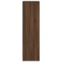 Armario con cajón de roble marrón 55,5x34x119,5 cm by , Sideboards - Ref: Foro24-861649, Price: 96,58 €, Discount: %