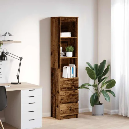 Aparador de madera vieja 37,5x35x180 cm Madera de ingeniería von , Sideboards - Ref: Foro24-861668, Preis: 93,68 €, Rabatt: %