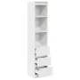 Aparador alto blanco 37,5x35x180 cm madera de ingeniería von , Sideboards - Ref: Foro24-861661, Preis: 99,58 €, Rabatt: %