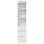 Aparador alto blanco 37,5x35x180 cm madera de ingeniería von , Sideboards - Ref: Foro24-861661, Preis: 99,58 €, Rabatt: %