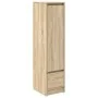 Aparador alto roble Sonoma 29,5x34x119,5cm madera de ingeniería von , Sideboards - Ref: Foro24-861654, Preis: 69,60 €, Rabatt: %