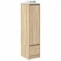 Aparador alto roble Sonoma 29,5x34x119,5cm madera de ingeniería von , Sideboards - Ref: Foro24-861654, Preis: 69,60 €, Rabatt: %