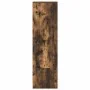 Aparador alto roble ahumado 29,5x34x119,5 cm Madera ingeniería by , Sideboards - Ref: Foro24-861656, Price: 68,51 €, Discount: %