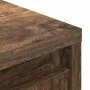 Aparador alto roble ahumado 29,5x34x119,5 cm Madera ingeniería by , Sideboards - Ref: Foro24-861656, Price: 68,51 €, Discount: %