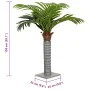 Palmera artificial con 12 hojas verde 150 cm by , artificial flora - Ref: Foro24-4103576, Price: 70,91 €, Discount: %
