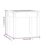 Banco de jardín madera maciza abeto de Douglas 50x44x45 cm de vidaXL, Bancos de jardín - Ref: Foro24-823995, Precio: 37,80 €,...