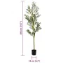 Árbol de olivo artificial con 800 hojas verde 200 cm by , artificial flora - Ref: Foro24-4103569, Price: 102,90 €, Discount: %