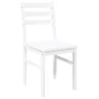 Sillas de comedor 2 unidades madera maciza de caucho blanco von , Essstühle - Ref: Foro24-4102423, Preis: 80,04 €, Rabatt: %