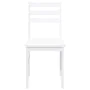 Sillas de comedor 2 unidades madera maciza de caucho blanco von , Essstühle - Ref: Foro24-4102423, Preis: 80,04 €, Rabatt: %
