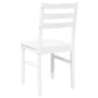 Sillas de comedor 2 unidades madera maciza de caucho blanco von , Essstühle - Ref: Foro24-4102423, Preis: 80,04 €, Rabatt: %