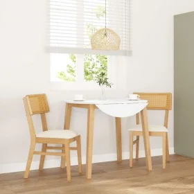 Sillas de comedor con cojines 2 uds madera maciza caucho von , Essstühle - Ref: Foro24-4102463, Preis: 166,58 €, Rabatt: %