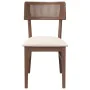 Sillas de comedor con cojines 2 uds madera maciza marrón caucho von , Essstühle - Ref: Foro24-4102461, Preis: 166,58 €, Rabat...