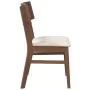 Sillas de comedor con cojines 2 uds madera maciza marrón caucho von , Essstühle - Ref: Foro24-4102461, Preis: 166,58 €, Rabat...