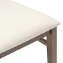 Sillas de comedor con cojines 2 uds madera maciza marrón caucho von , Essstühle - Ref: Foro24-4102461, Preis: 166,58 €, Rabat...