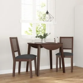 Sillas de comedor con cojines 2 uds madera maciza marrón caucho von , Essstühle - Ref: Foro24-4102477, Preis: 172,93 €, Rabat...
