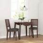 Sillas de comedor con cojines 2 uds madera maciza marrón caucho von , Essstühle - Ref: Foro24-4102477, Preis: 172,93 €, Rabat...