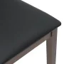 Sillas de comedor con cojines 2 uds madera maciza marrón caucho von , Essstühle - Ref: Foro24-4102477, Preis: 172,93 €, Rabat...