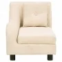 Sofá para perros con almohada crema felpa 83x44x44 cm by , Beds for dogs - Ref: Foro24-171106, Price: 129,43 €, Discount: %
