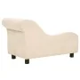 Sofá para perros con almohada crema felpa 83x44x44 cm by , Beds for dogs - Ref: Foro24-171106, Price: 129,43 €, Discount: %