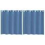 Cortinas de gasa con ojales 2 uds azul real by , Curtains and curtains - Ref: Foro24-4102113, Price: 13,23 €, Discount: %