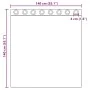 Cortinas de gasa con ojales 2 uds azul real by , Curtains and curtains - Ref: Foro24-4102113, Price: 13,23 €, Discount: %