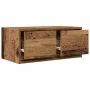 Mueble para TV madera contrachapada envejecida 60x31x25,5 cm von , TV-Möbel - Ref: Foro24-861504, Preis: 45,15 €, Rabatt: %