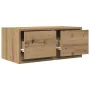 Mueble para TV madera de ingeniería roble artisan 60x31x25,5 cm by , TV Furniture - Ref: Foro24-861506, Price: 45,15 €, Disco...