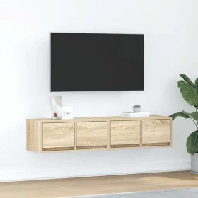 Muebles de TV 2 uds madera ingeniería roble Sonoma 60x31x25,5cm by , TV Furniture - Ref: Foro24-861495, Price: 78,46 €, Disco...