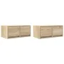 Muebles de TV 2 uds madera ingeniería roble Sonoma 60x31x25,5cm by , TV Furniture - Ref: Foro24-861495, Price: 78,46 €, Disco...