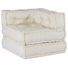 Puf modular crema 70x70x54 tela by , Cushions for chairs and sofas - Ref: Foro24-4019021, Price: 170,36 €, Discount: %