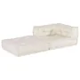 Puf modular crema 70x70x54 tela by , Cushions for chairs and sofas - Ref: Foro24-4019021, Price: 170,36 €, Discount: %