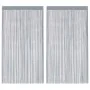 Cortinas de tiras 2 uds gris claro 100x250 cm von , Vorhänge und Gardinen - Ref: Foro24-4102049, Preis: 14,63 €, Rabatt: %