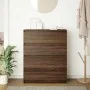 Aparador roble marrón 80x35x99 cm madera de ingeniería by , Sideboards - Ref: Foro24-3328486, Price: 130,50 €, Discount: %
