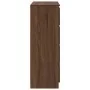 Aparador roble marrón 80x35x99 cm madera de ingeniería by , Sideboards - Ref: Foro24-3328486, Price: 130,50 €, Discount: %