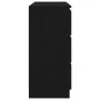 Aparador de madera de roble negro 100x35x76 cm de , Aparadores - Ref: Foro24-3328499, Precio: 139,84 €, Descuento: %
