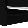 Aparador de madera de roble negro 100x35x76 cm de , Aparadores - Ref: Foro24-3328499, Precio: 139,84 €, Descuento: %