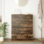Aparador roble ahumado 80x35x99 cm madera de ingeniería de , Aparadores - Ref: Foro24-3328484, Precio: 125,09 €, Descuento: %