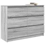 Aparador de madera de ingeniería gris sonoma 100x35x76 cm de , Aparadores - Ref: Foro24-3328503, Precio: 140,24 €, Descuento: %