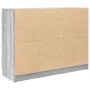 Aparador de madera de ingeniería gris sonoma 100x35x76 cm de , Aparadores - Ref: Foro24-3328503, Precio: 140,24 €, Descuento: %