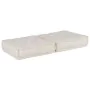 Puff modular de tela color crema 70x70x36 by , Cushions for chairs and sofas - Ref: Foro24-4019023, Price: 117,18 €, Discount: %
