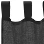 Cortinas de gasa con bolsillos para varillas 2 uds. negro von , Vorhänge und Gardinen - Ref: Foro24-4102170, Preis: 15,00 €, ...
