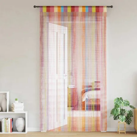 Cortinas de tiras 2 uds multicolor 100x250 cm by , Curtains and curtains - Ref: Foro24-4102037, Price: 17,94 €, Discount: %