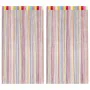 Cortinas de tiras 2 uds multicolor 100x250 cm by , Curtains and curtains - Ref: Foro24-4102037, Price: 17,94 €, Discount: %