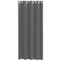 Cortinas de gasa con ojales 2 uds gris oscuro 140x245 cm by , Curtains and curtains - Ref: Foro24-4102080, Price: 15,04 €, Di...