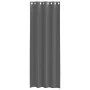 Cortinas de gasa con ojales 2 uds gris oscuro 140x300 cm by , Curtains and curtains - Ref: Foro24-4102082, Price: 15,92 €, Di...