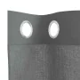 Cortinas de gasa con ojales 2 uds gris oscuro 140x300 cm by , Curtains and curtains - Ref: Foro24-4102082, Price: 15,92 €, Di...