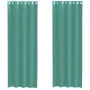 Cortinas de gasa con ojales 2 uds turquesa by , Curtains and curtains - Ref: Foro24-4102147, Price: 15,29 €, Discount: %